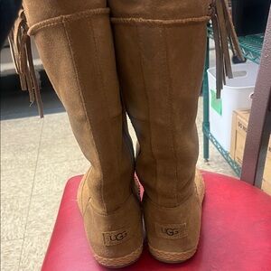 UGG Women's Brown Suede Winter Boots